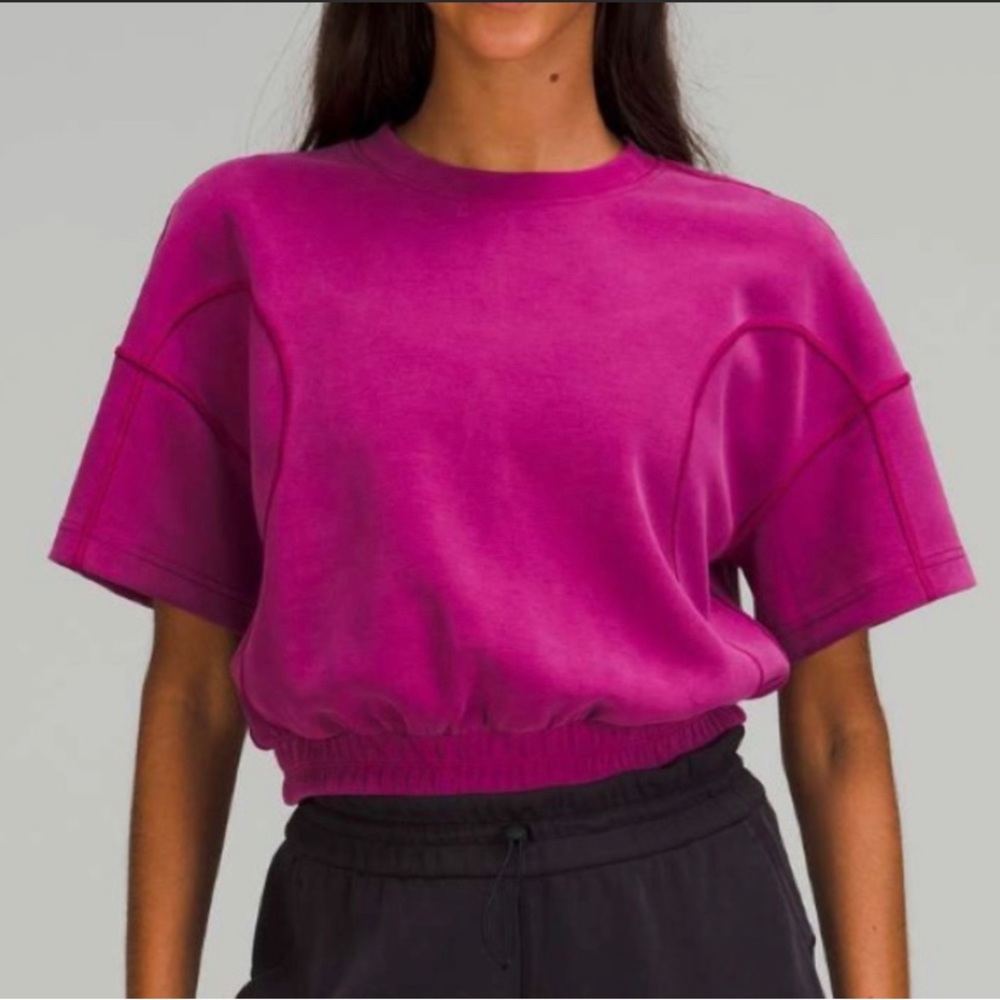 Lululemon cropped sweatshirt